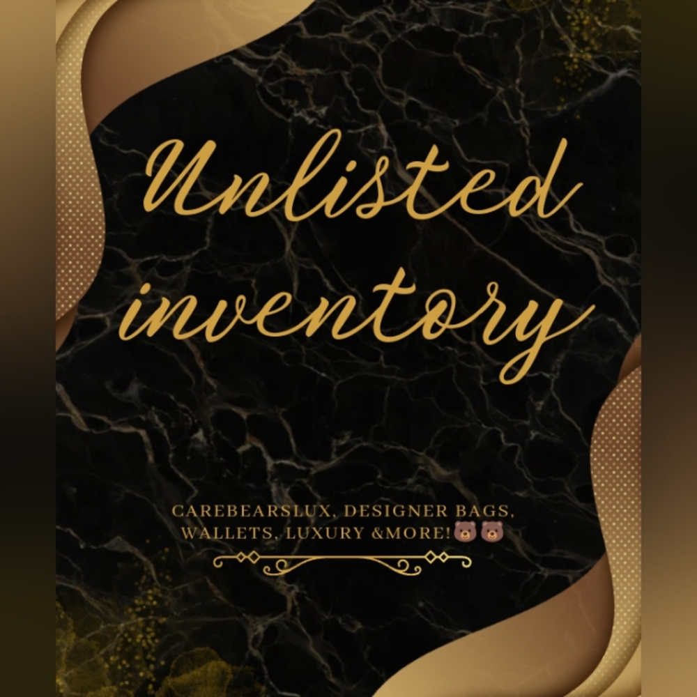 Unlisted inventory for live show! preloved items, with be shown in live shows.